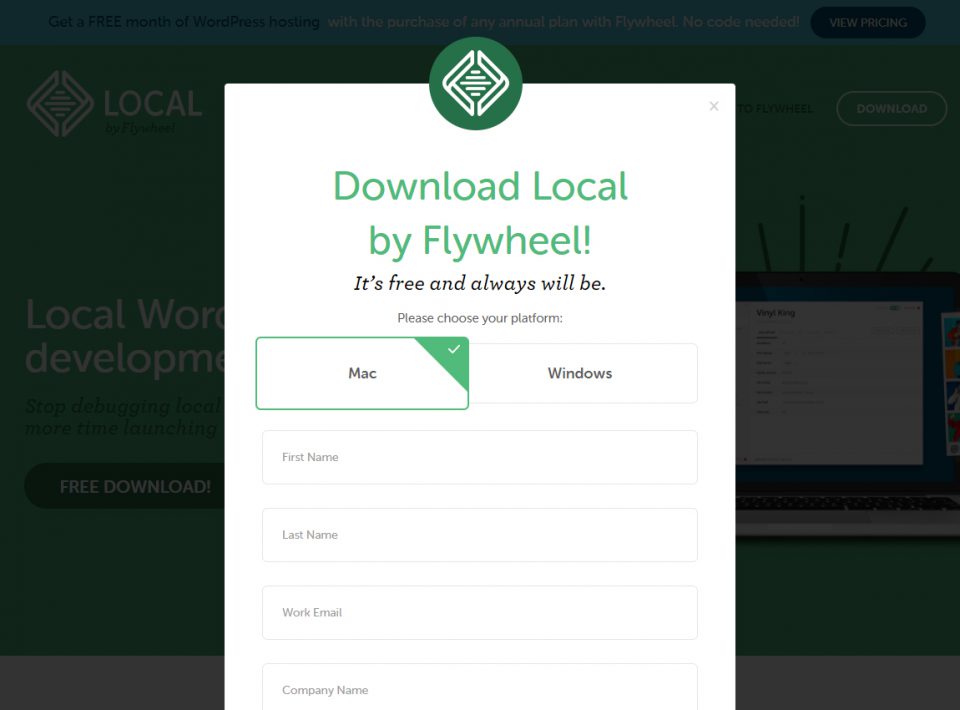 local by flywheel download windows